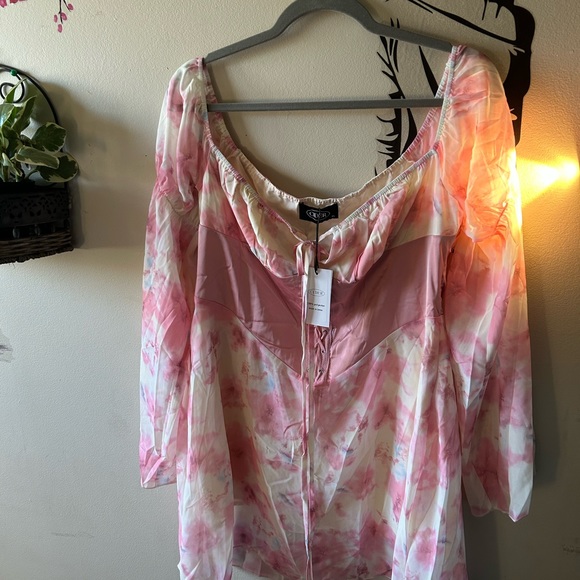 Plus Enchanted Moments Corset Minidress - Picture 9 of 15